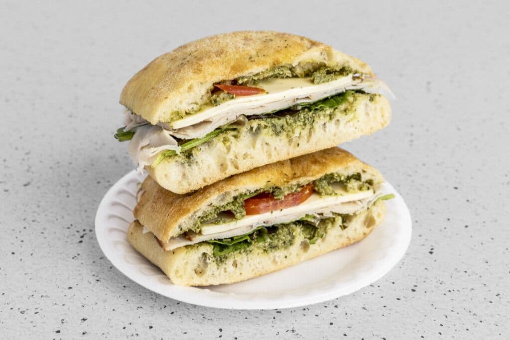 Roast Turkey and Havarti Sandwich