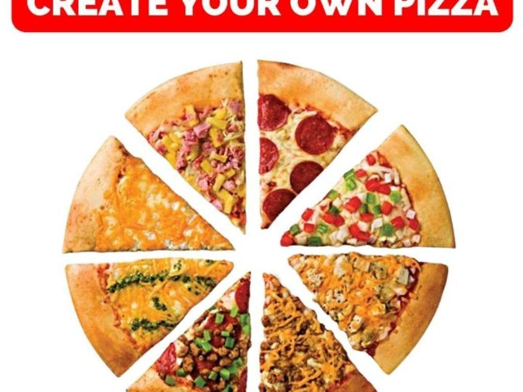 Lg "Create Your Own Pizza" 14 in