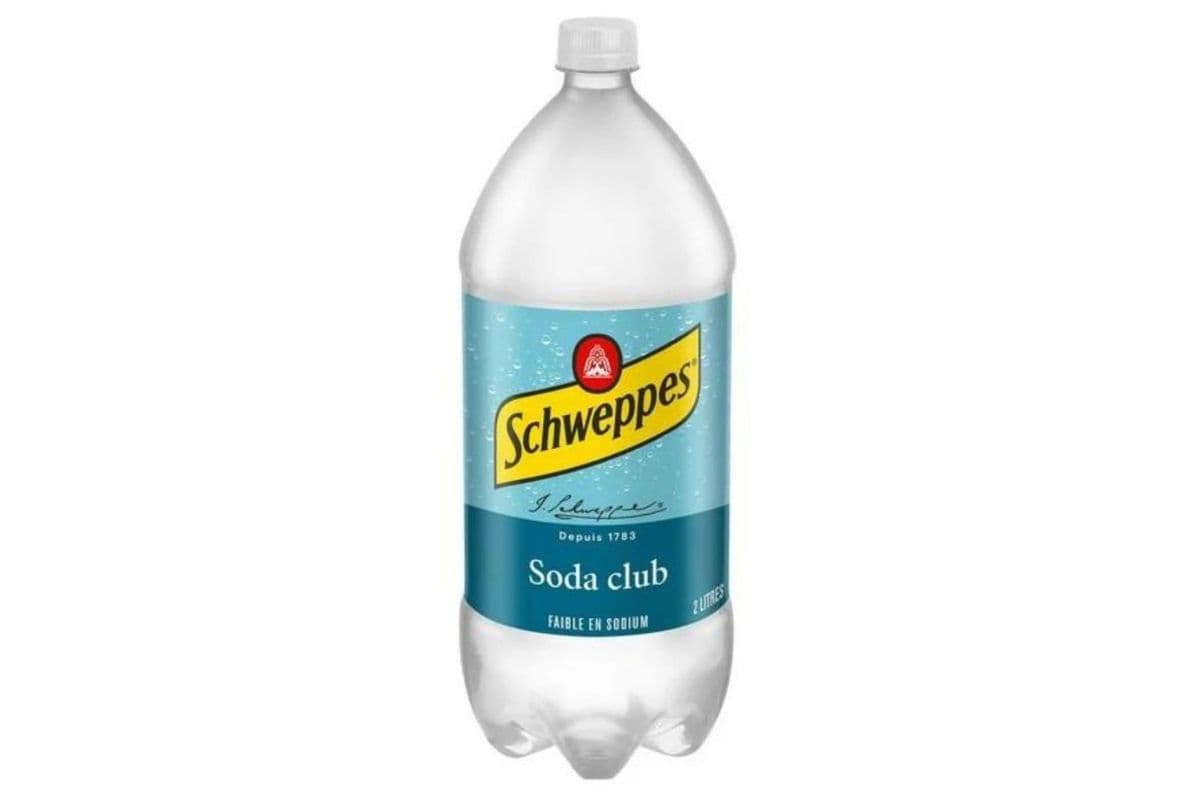 Schweppes Club Soda Bottle (2 L)
