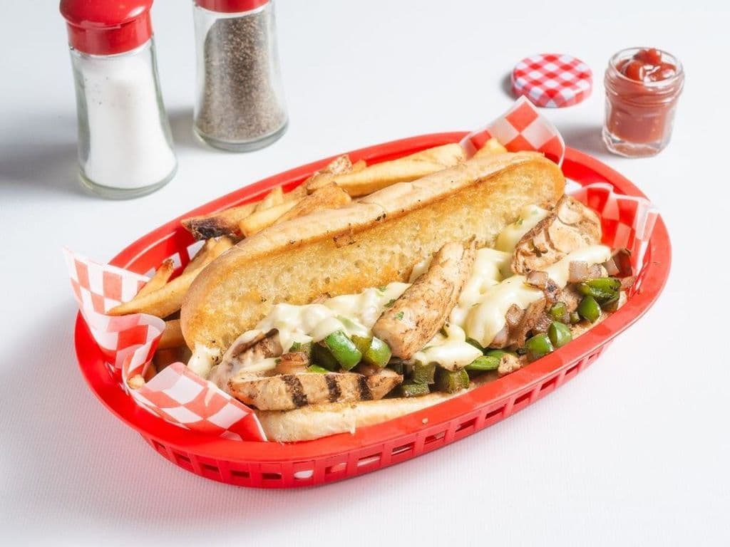 Philly cheese Chicken Sandwich*
