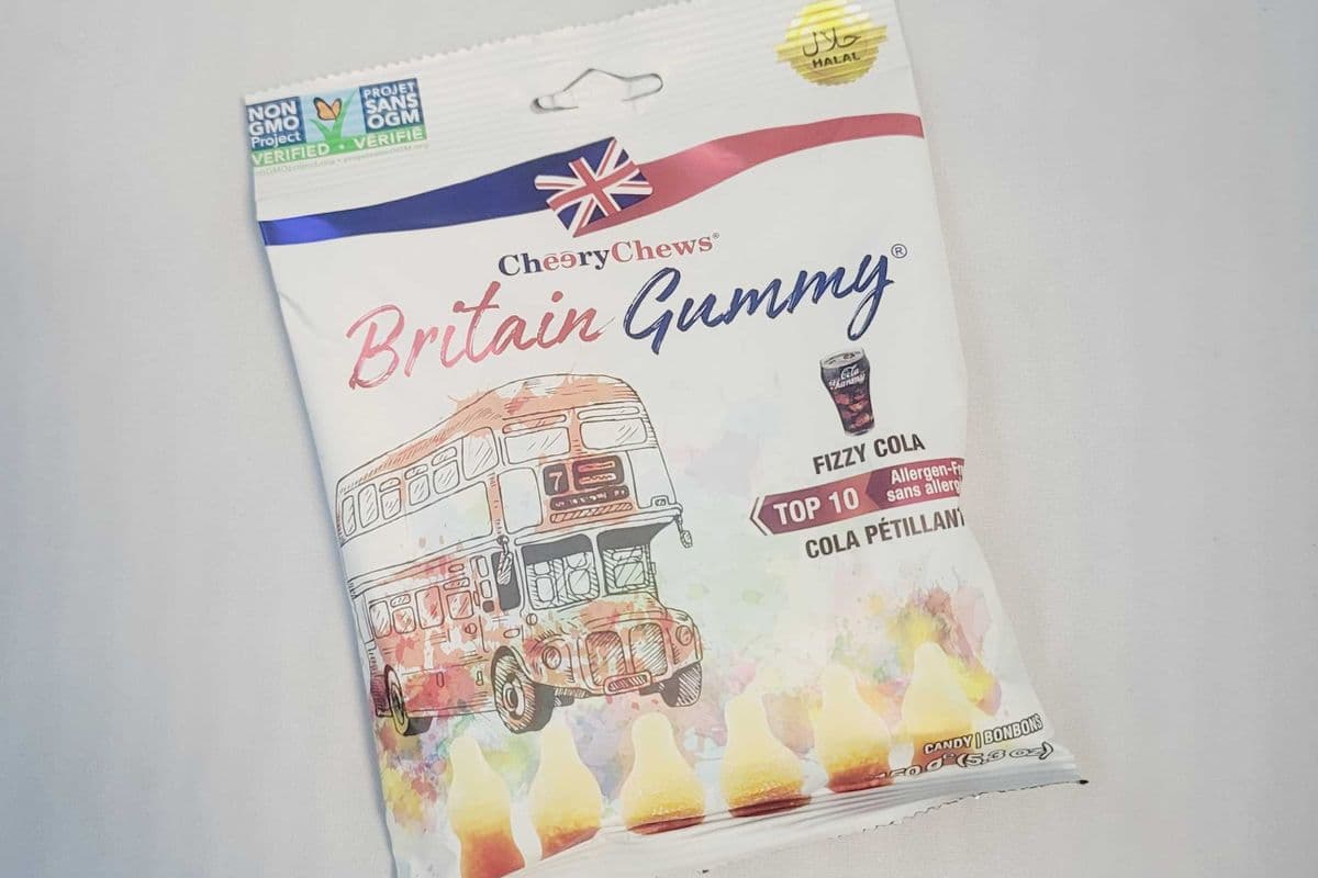 Fizzy Cola British Gummy Candy (150 g)