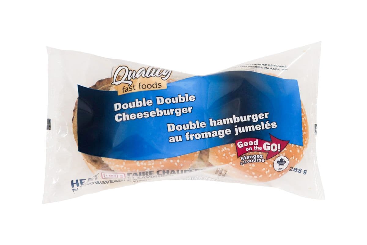 QFF Double Double Cheeseburger (288g) 77435