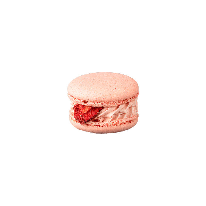Strawberry Cheesecake Korean Macaron
