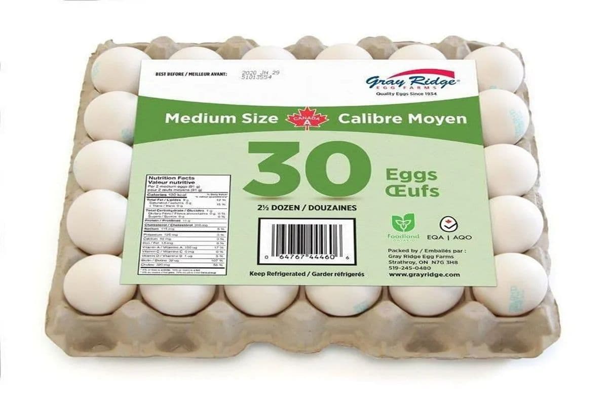 Gray Ridge Medium White (30pk) (1000g)
