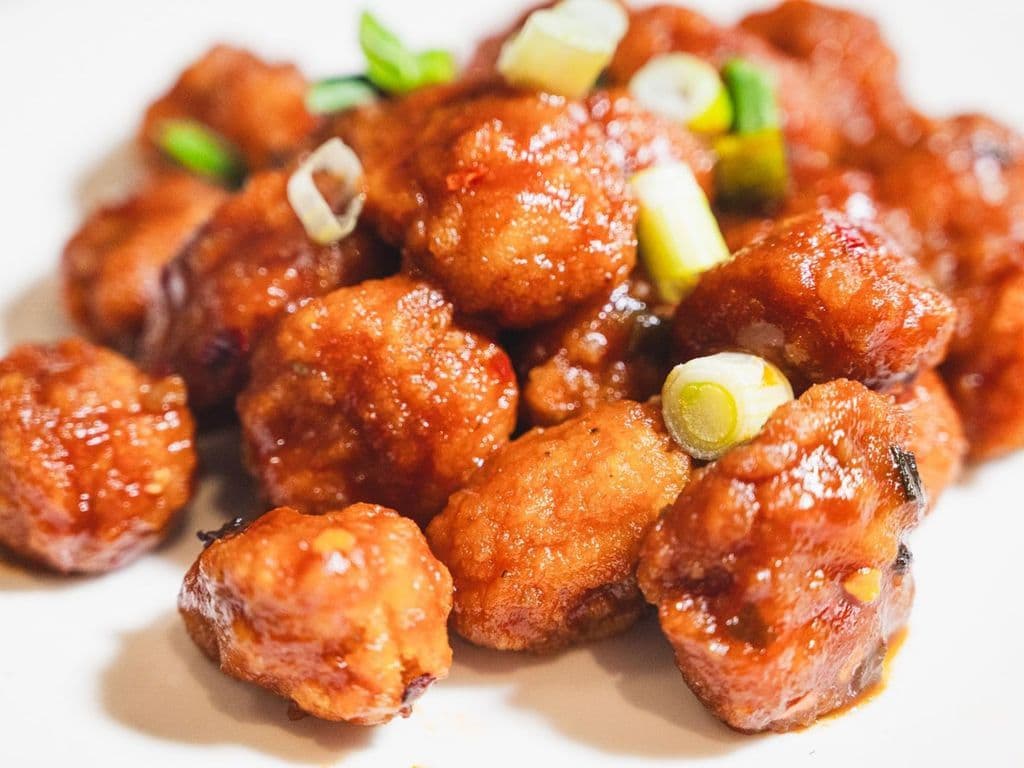 Poulet Popcorn General Tao