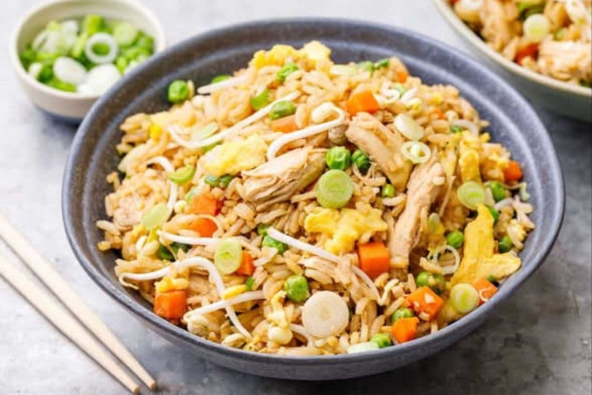 Riz Frit au Poulet / Chicken Fried Rice