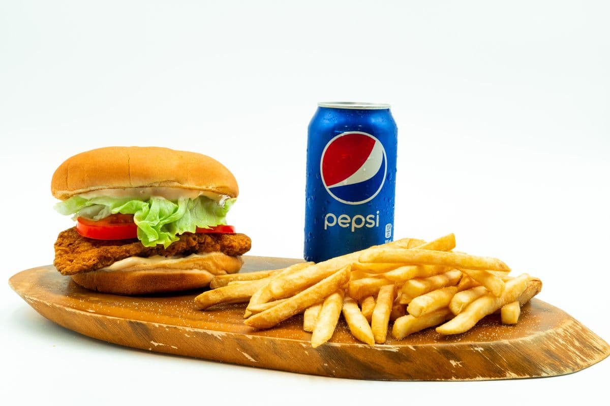 Chicken Burger Combo
