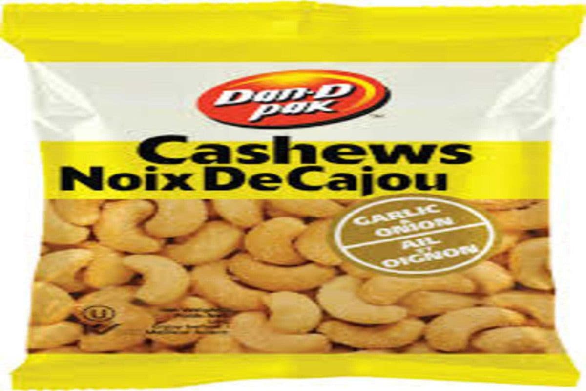 dan d pak roasted cashews 100g