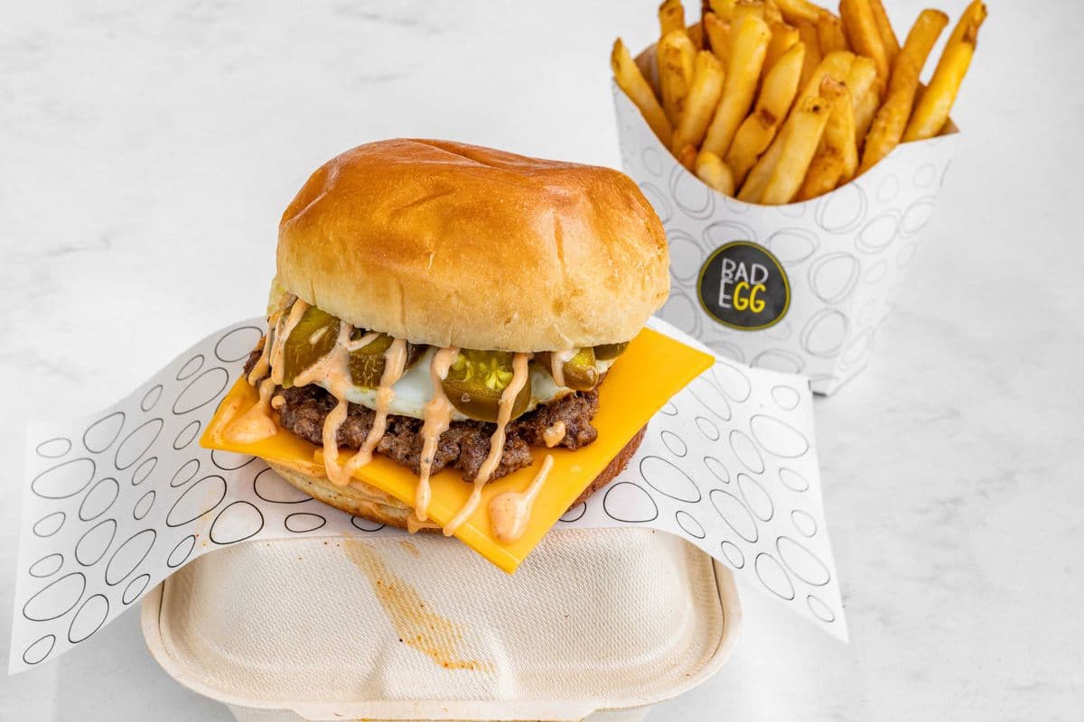 The Loaded Smash with Fries