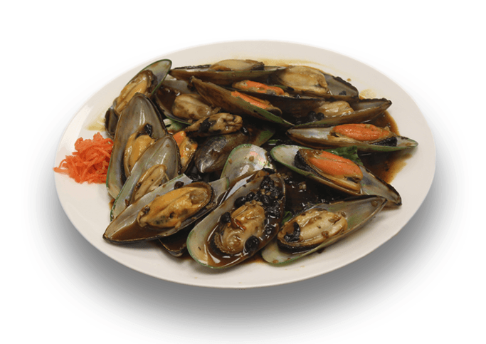 Mussels with Black Bean Sauce