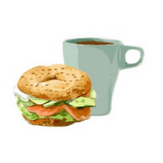 Bagel Saumon Fumé