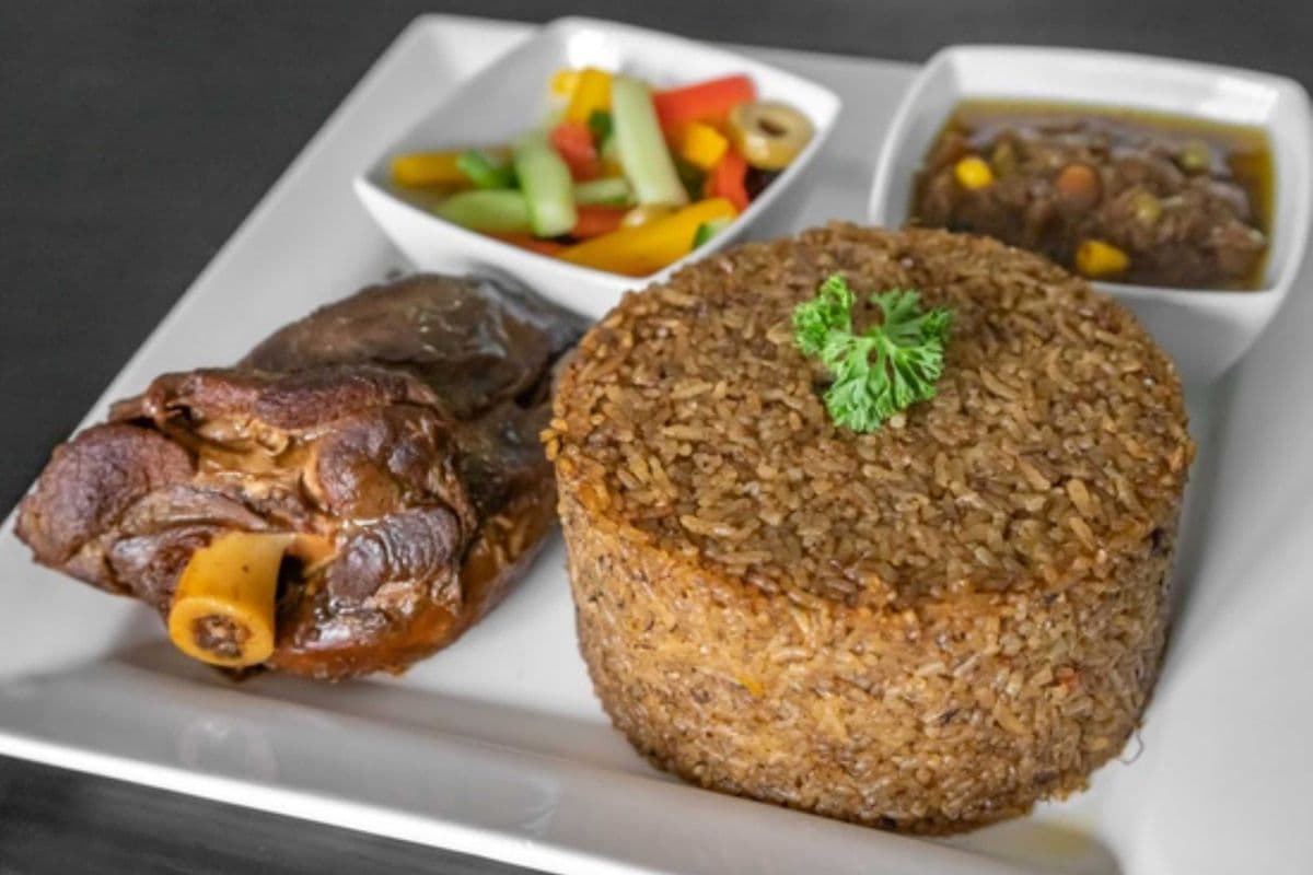 Meat and Rice