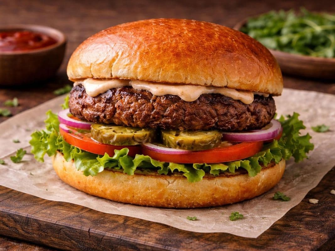 Hangry Vegan Burger