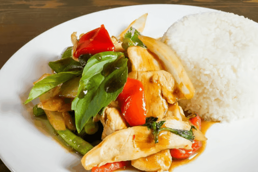 Lunch Special Basil Chicken