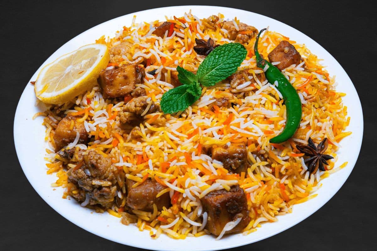 Masalaydar Vegetable (paneer) Biryani