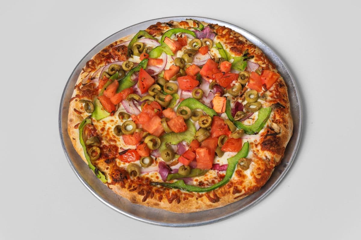 2 Pizzas 10" - Pizza végétarienne / Vegetarian Pizza