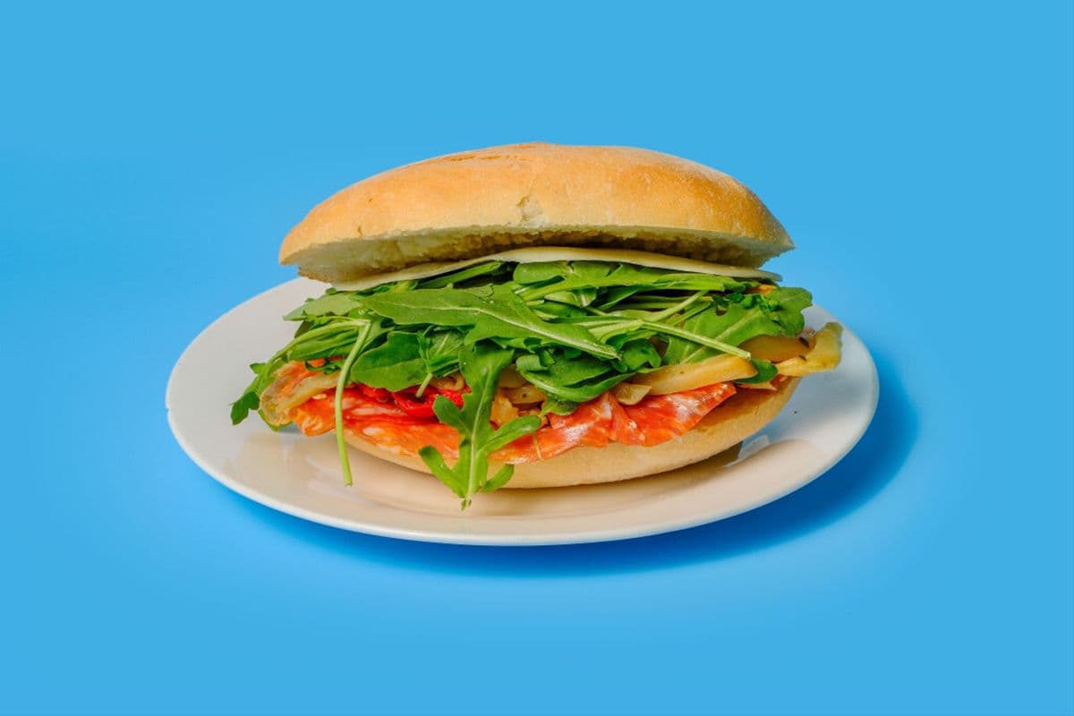 Hot Calabrese Deli Sandwich