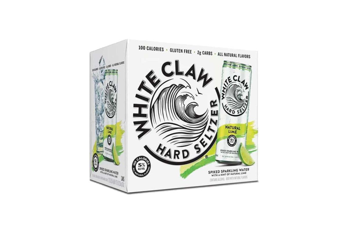White Claw Natural Lime (6 Cans) (6 x 355ML)