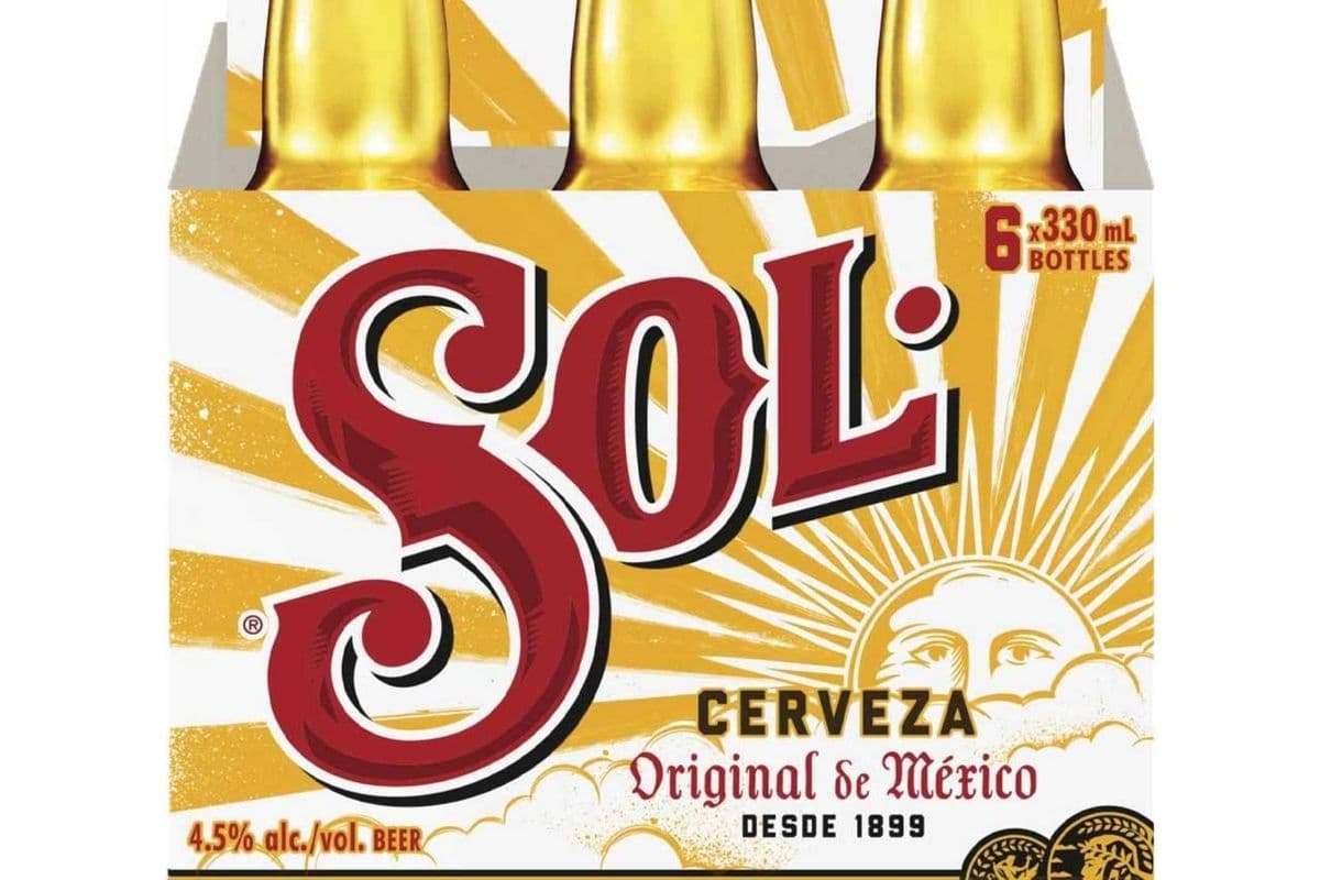 Sol Cerveza (6 x 330 ml Bottles)