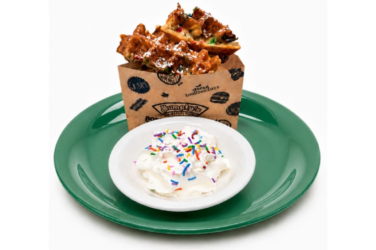 Kids' Birthday Cake Waffle Dipper