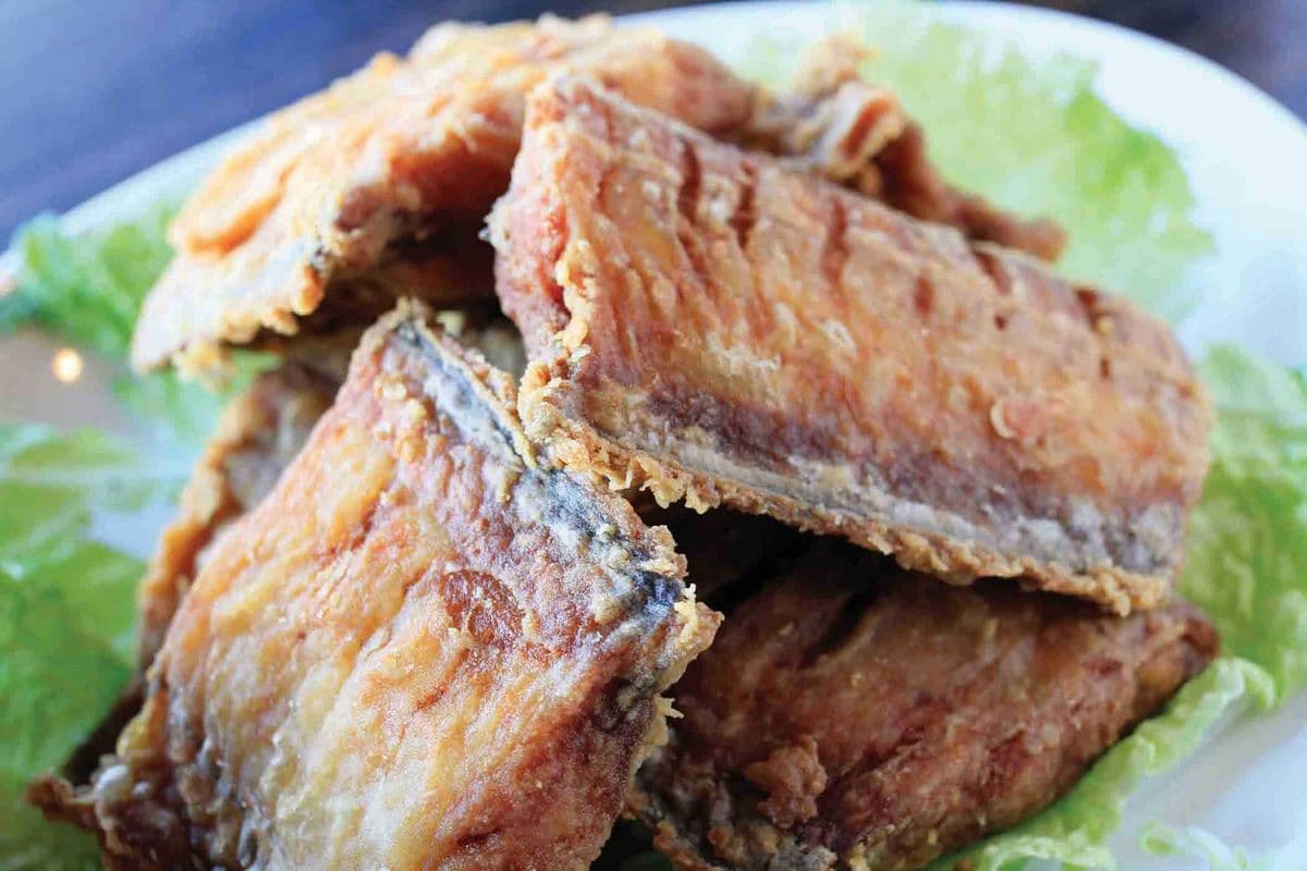 Deep Fried Ribbon Fish 干煎帶魚