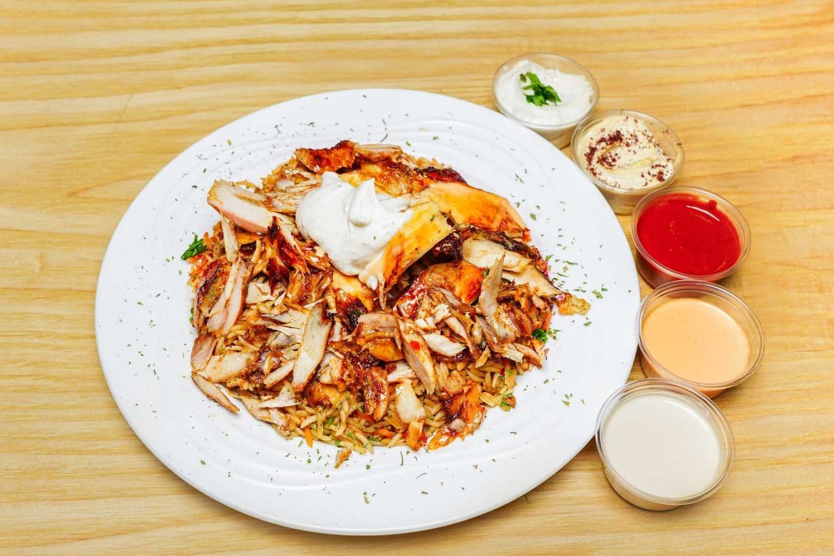 Shawarma on Rice
