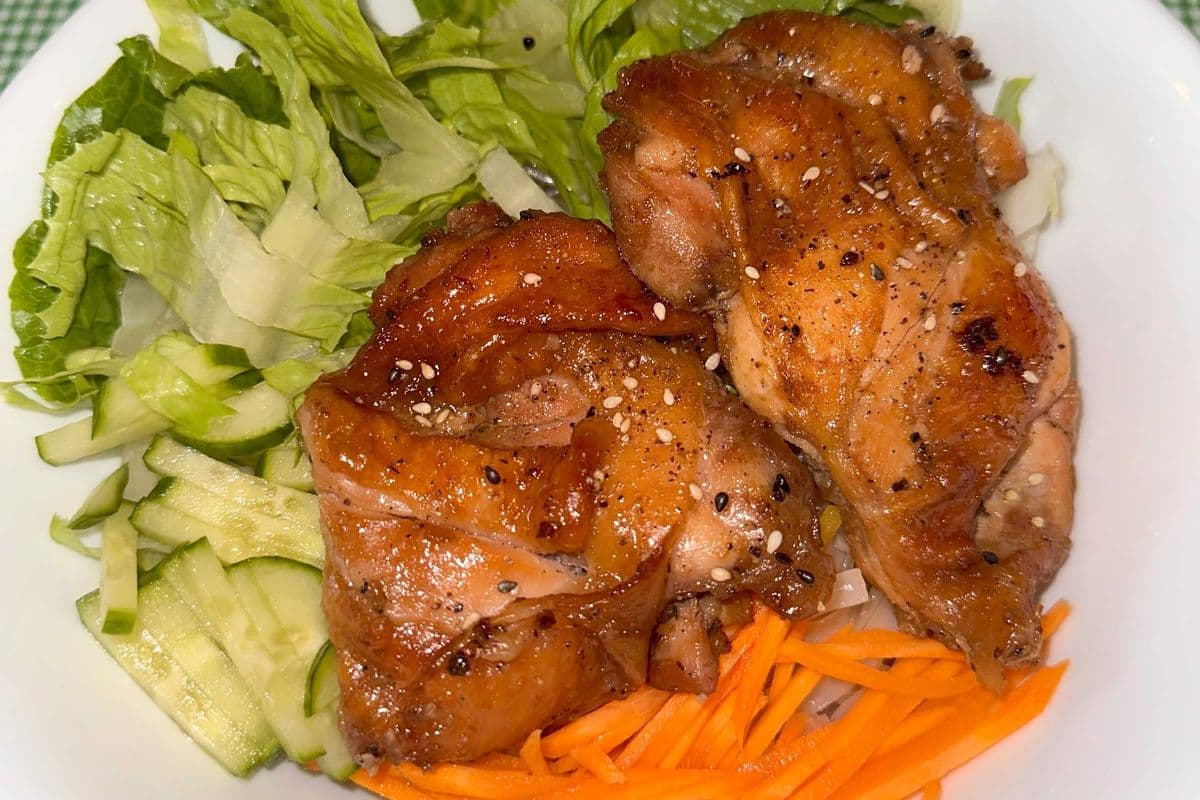 3.3 Grill Chicken with Vermicelli