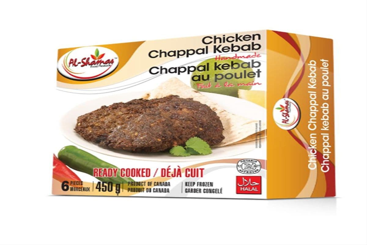 Six Pieces of Al-Shamas Chicken Chappal Kebab (450g)