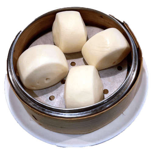 美白小饅頭 4pcs / Steamed Mini Buns 4pcs