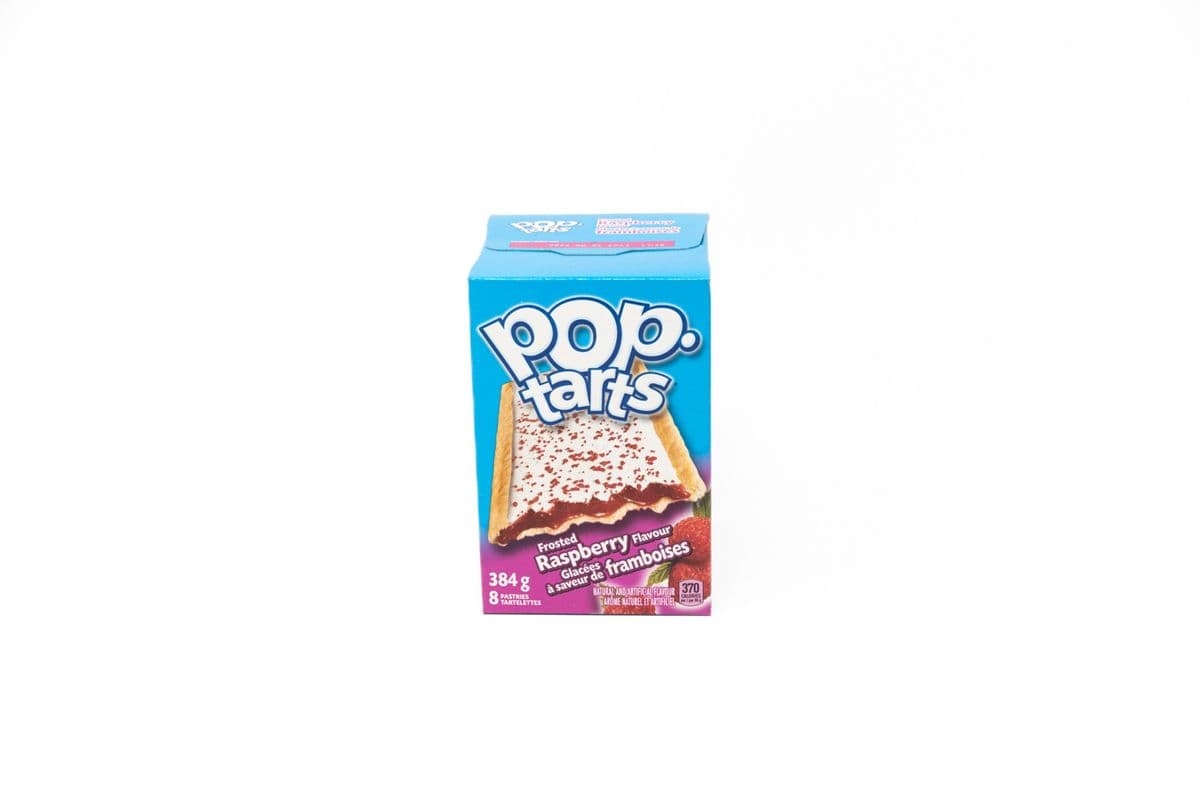 Pop Tarts Raspberry (384g) (370 Cal)