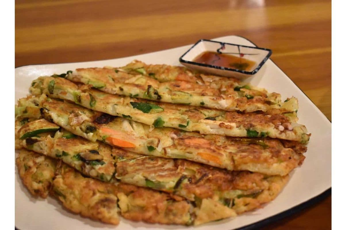 6. Seafood Pancake 해물파전