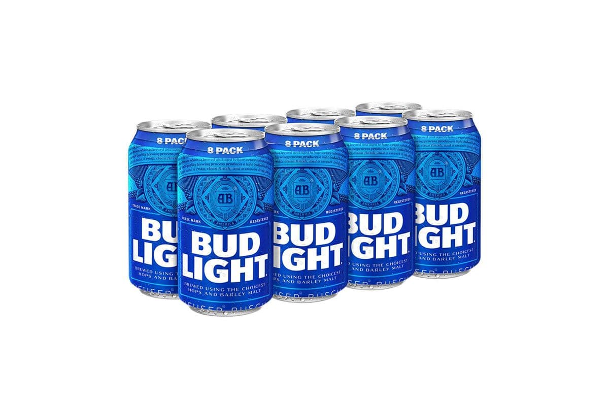 Bud Light (8 x 355 ml cans)