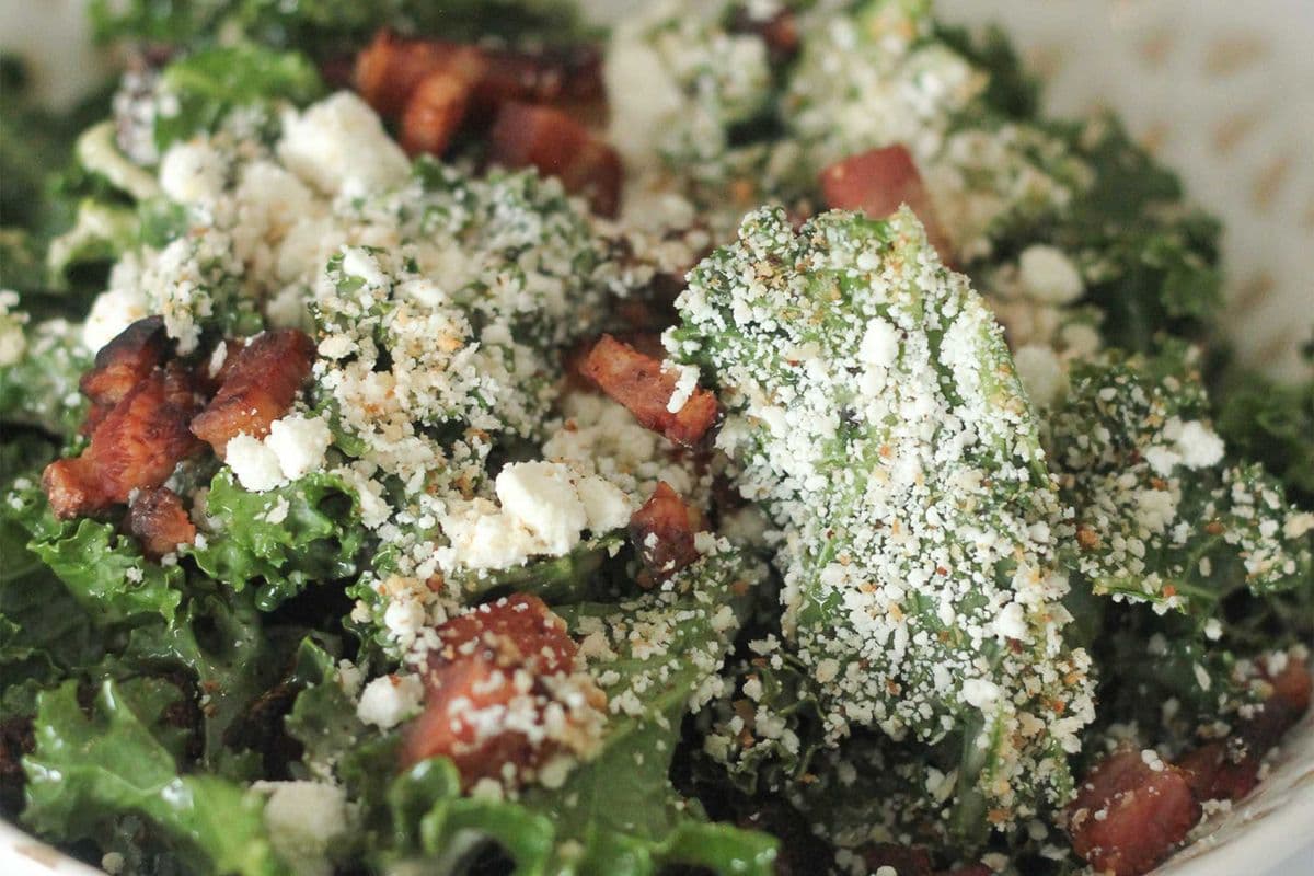 Kale Caesar Salad