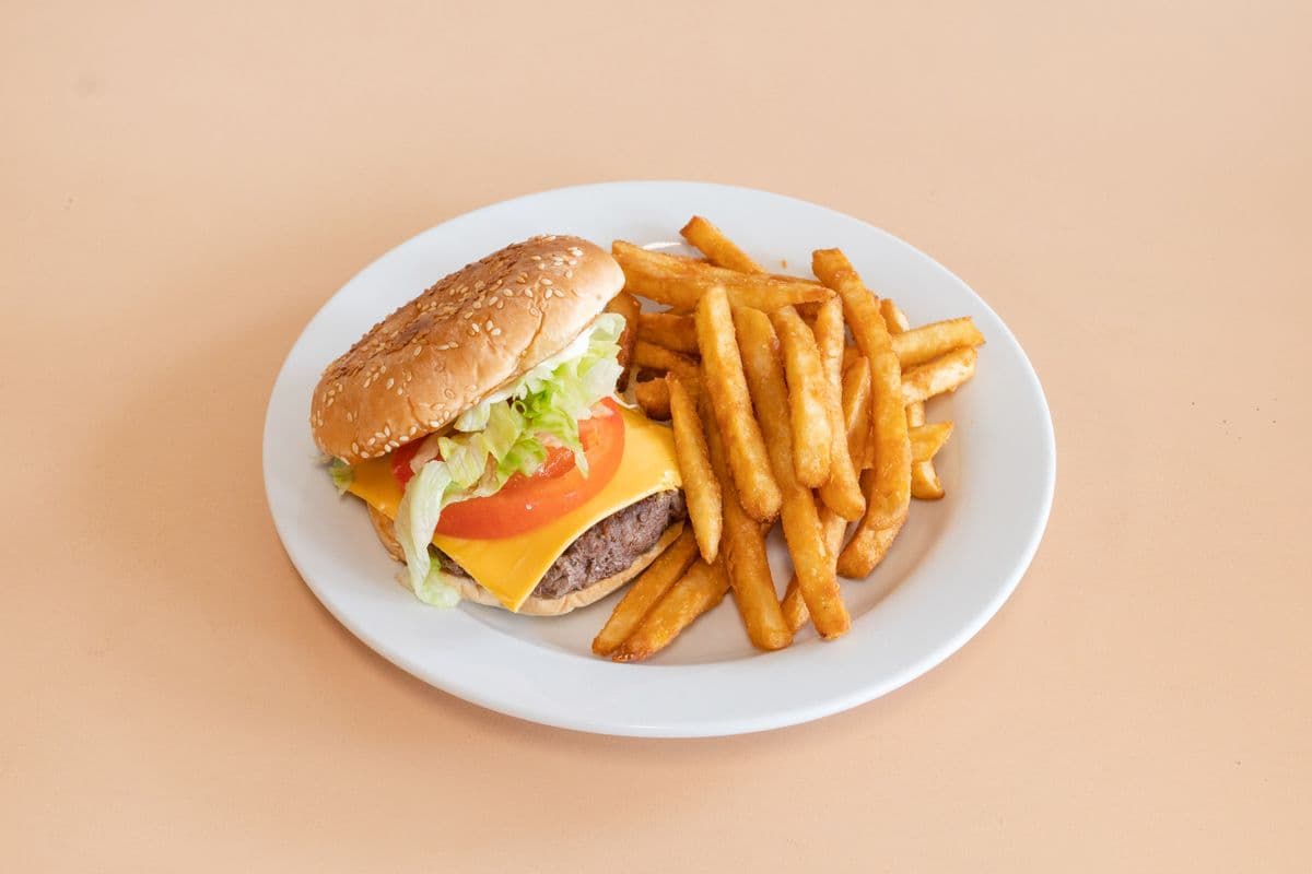B1. Deluxe Cheese Burger