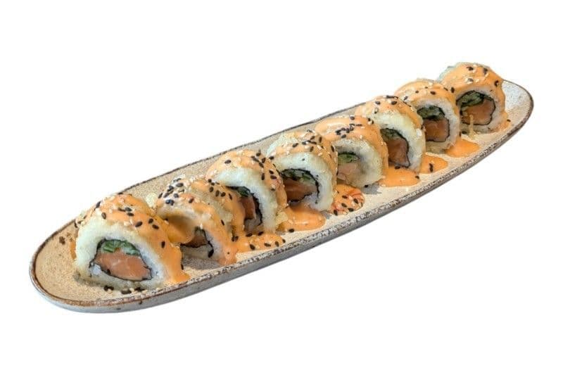 FRIED Spicy Salmon Roll