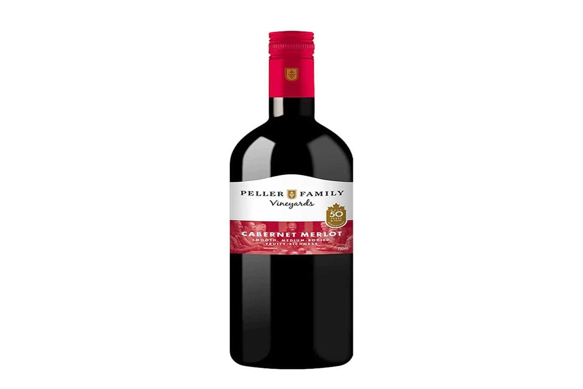 Peller Family Cab Merlot 750ml (1 x 750ml)