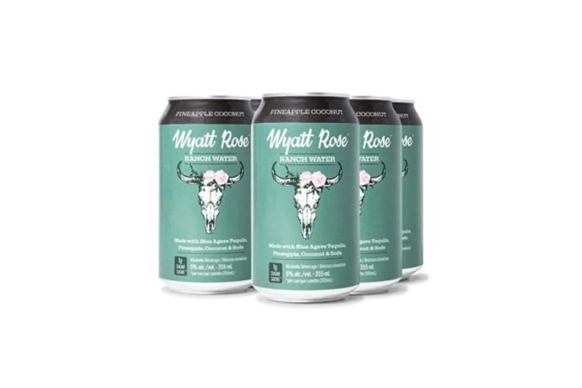 Wyatt Rose Ranch Water Pineapple Coconut (6 Cans) (6 x 355ml)