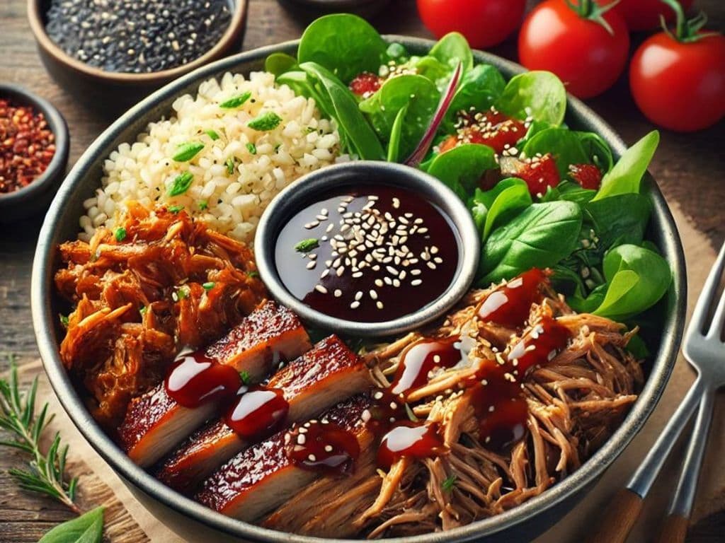 3 Little Pigs Rice Bowl