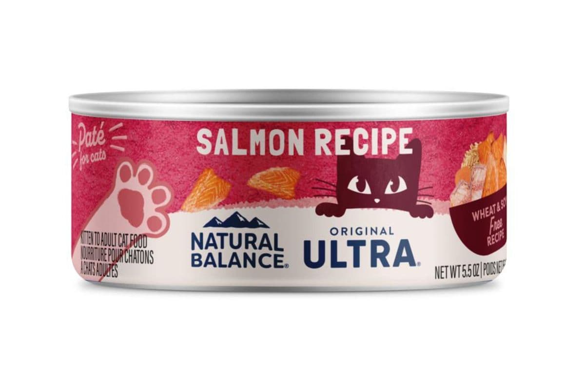 Natural Balance Original Ultra Salmon Recipe Wet Cat Food Can (5.5 oz)