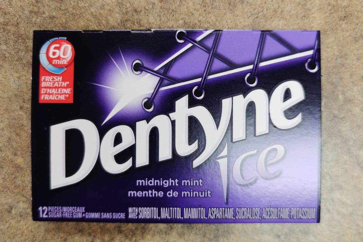 Dentyne ice midnight mint (12pc)