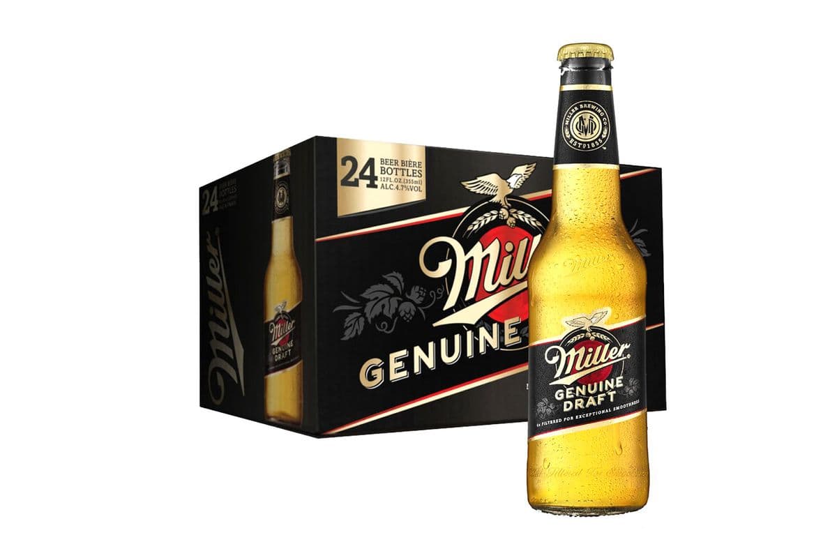 797298. Miller Genuine Draft (24 Bottles) (1 x 24pb)