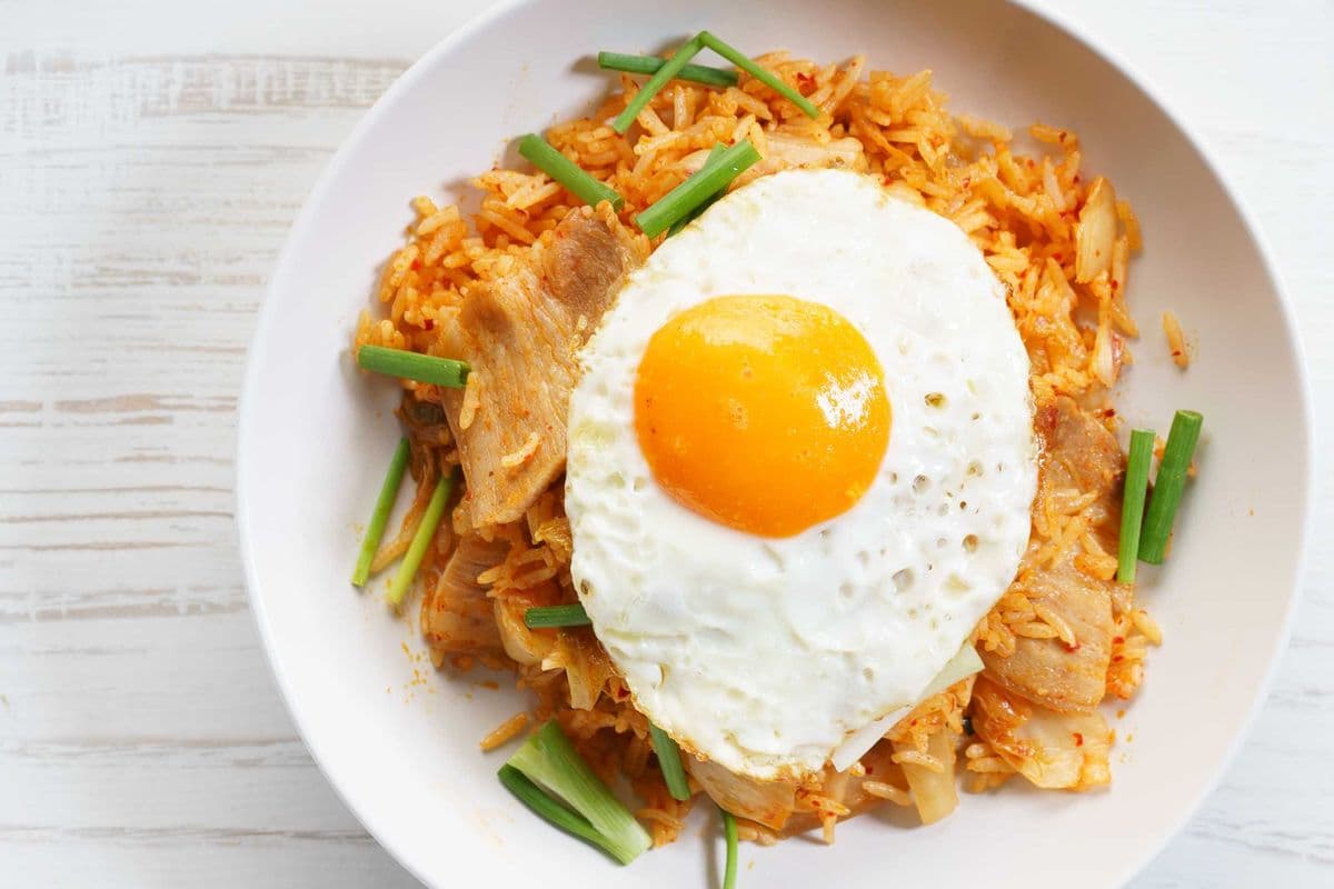 Kimchi Fried Rice 김치볶음밥