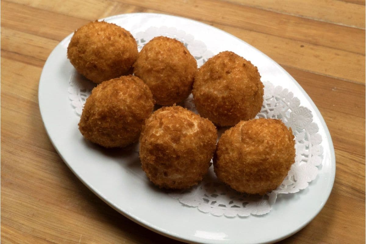 437. Deep-Fried Shrimp Balls (Sweet-and-Sour Sauce on Side)