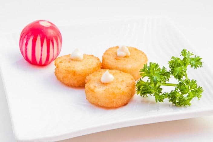 Pétoncles frites (4 mcx) / Fried Scallops (4 pcs)