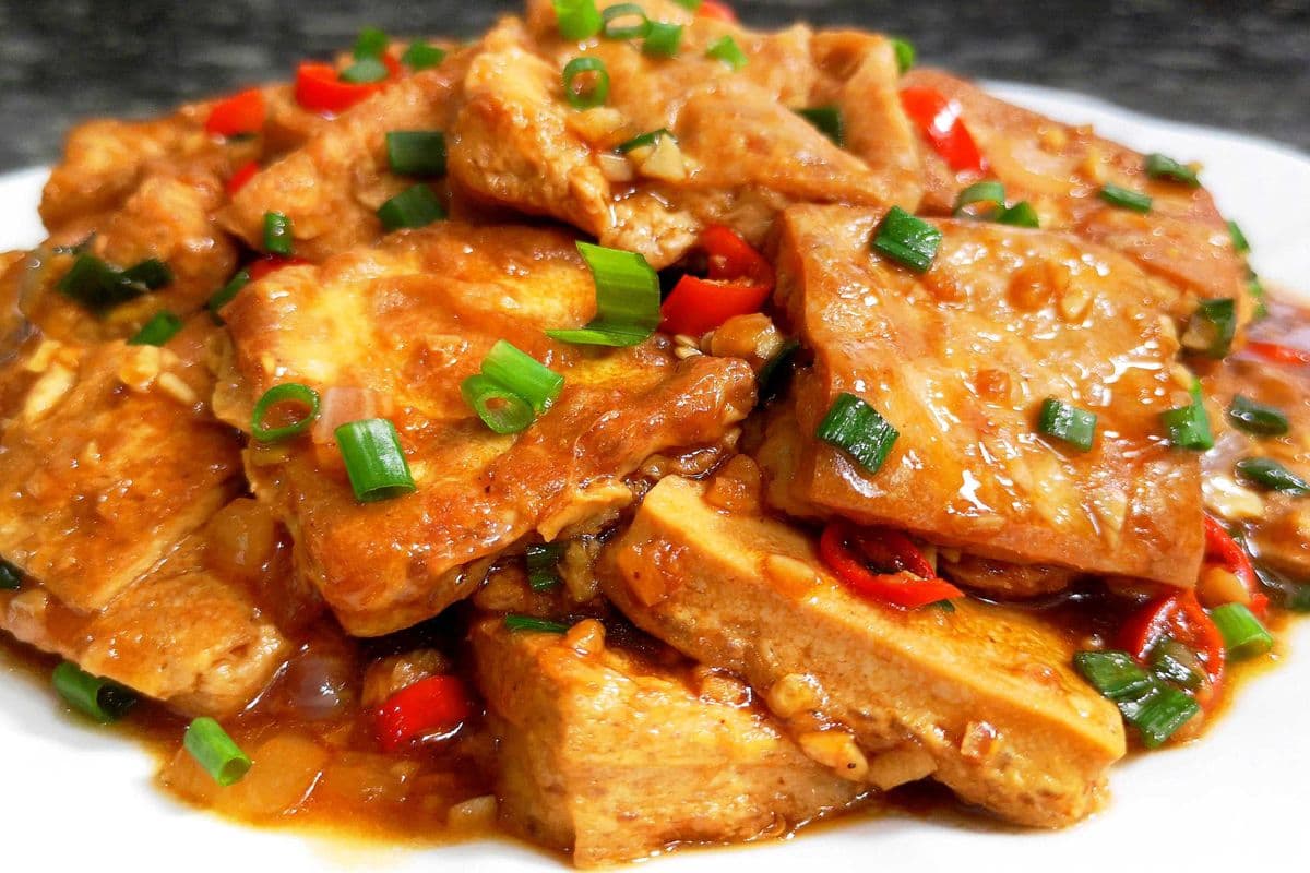 Braised Tofu