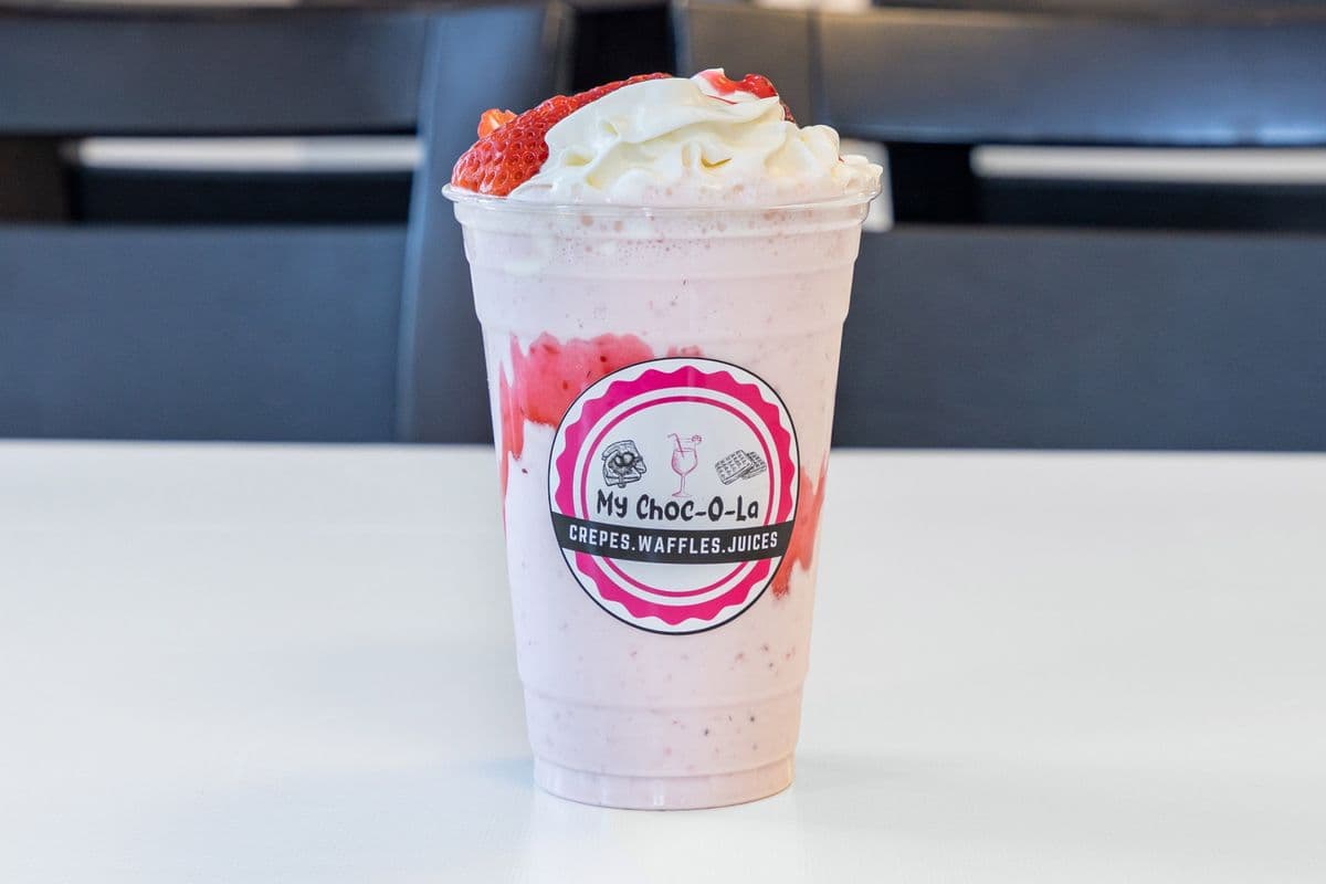 Strawberries Milkshake