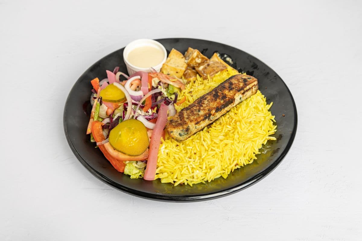 Chicken Kofta Kebab Platter