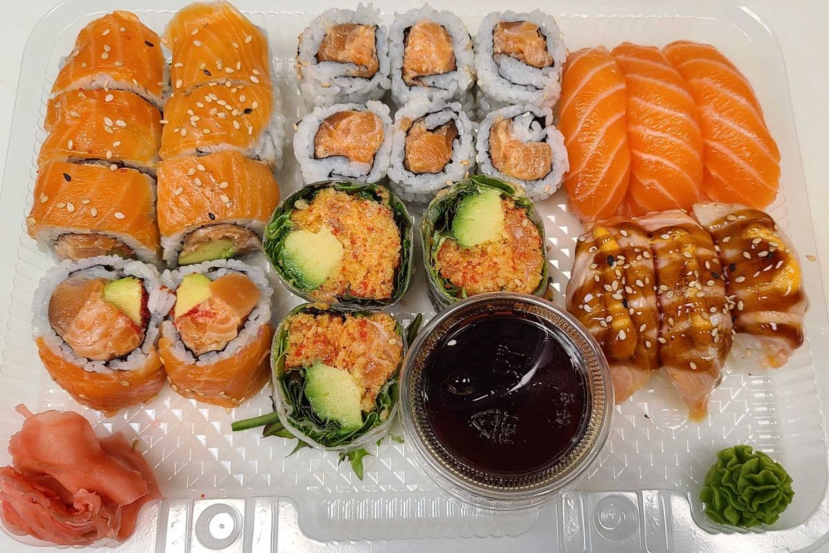 Combo saumon 23 mcx/ Salmon lover platter 23 pcs