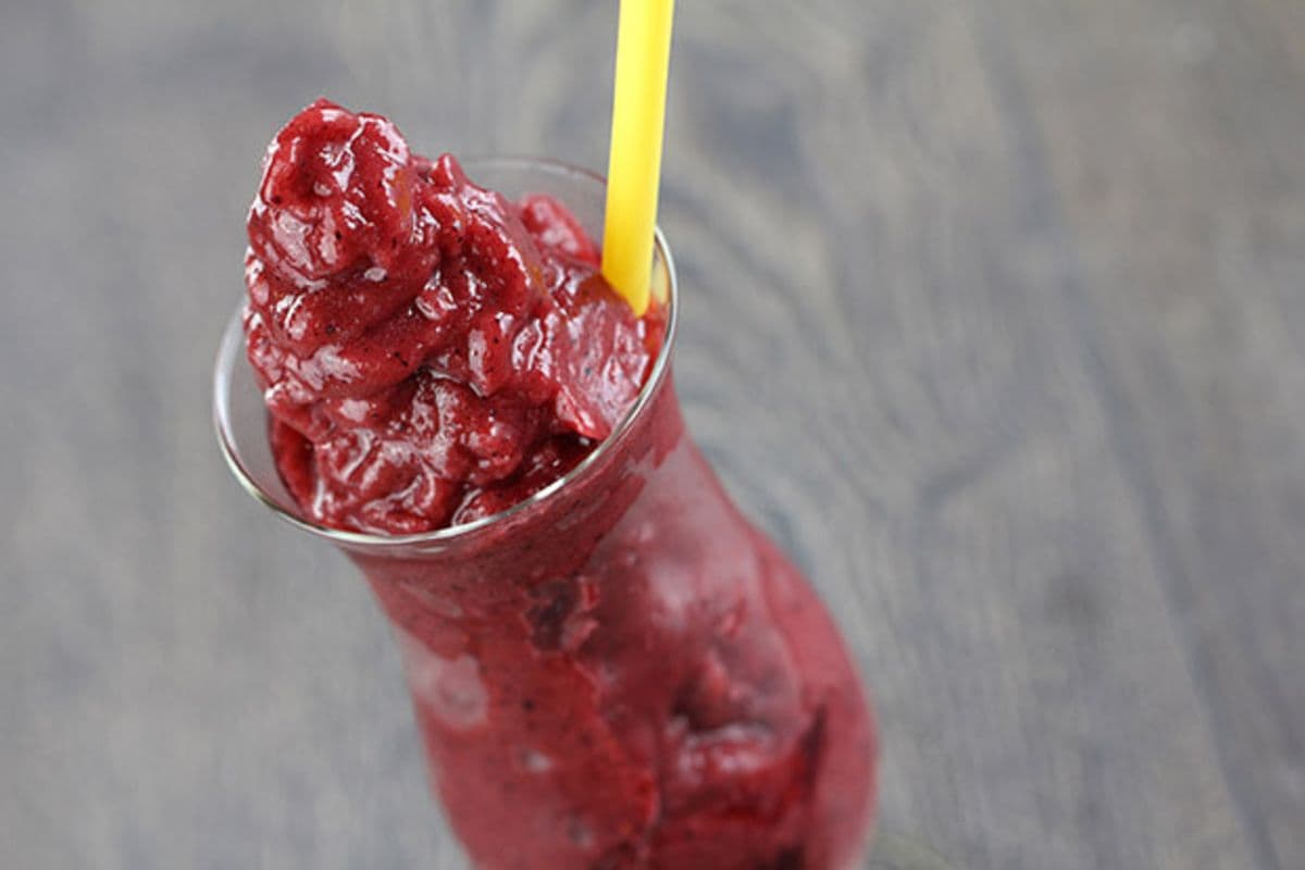 T34. Strawberry and Blueberry Slush