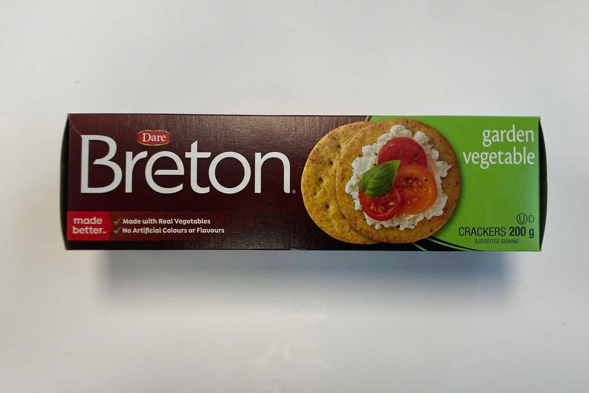 Dare Breton Vegetable Crackers (200g) (90 Cal)